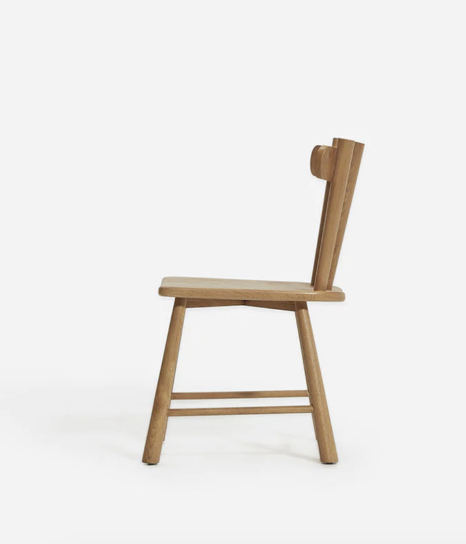 Chaise restaurée dans le cadre d’un dossier SAV mobilier
