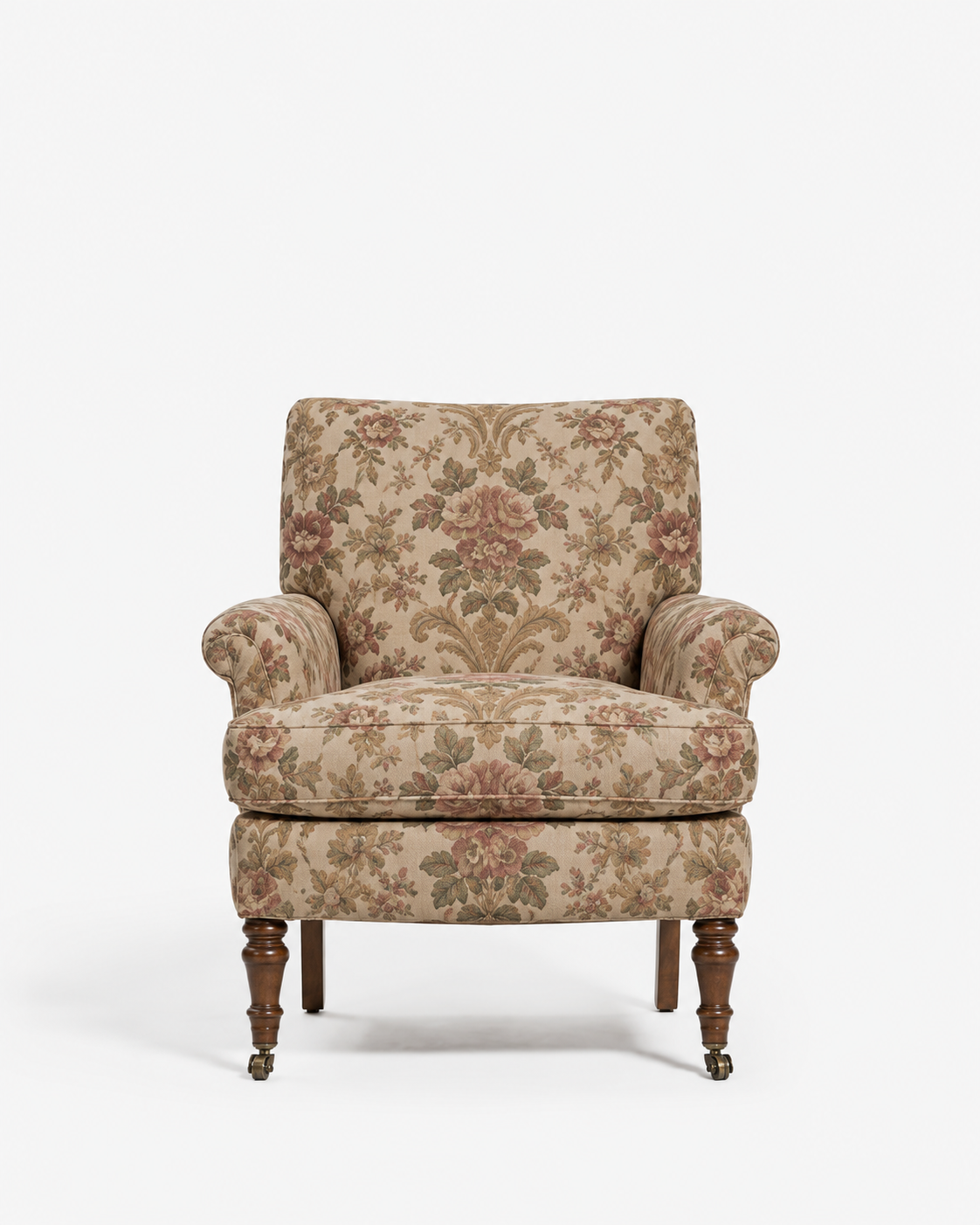 Fauteuil ancien — changement de tissu — avant réparation Ethic Atelier
