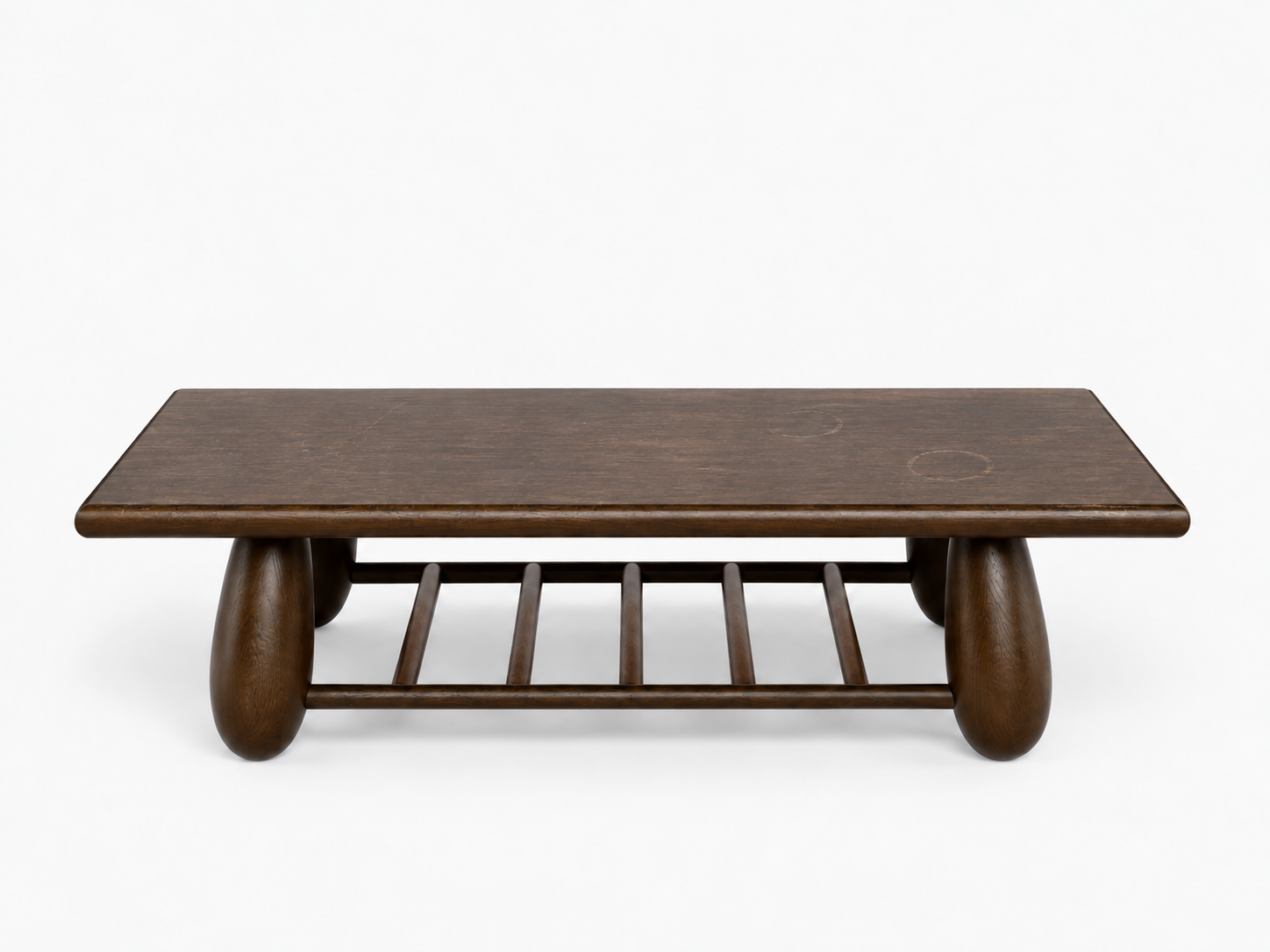 Table basse design — avant réparation Ethic Atelier