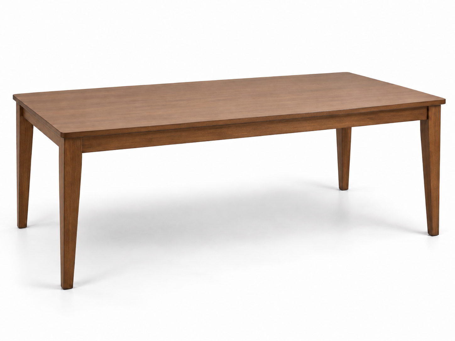 Table de repas en bois brut — après réparation Ethic Atelier