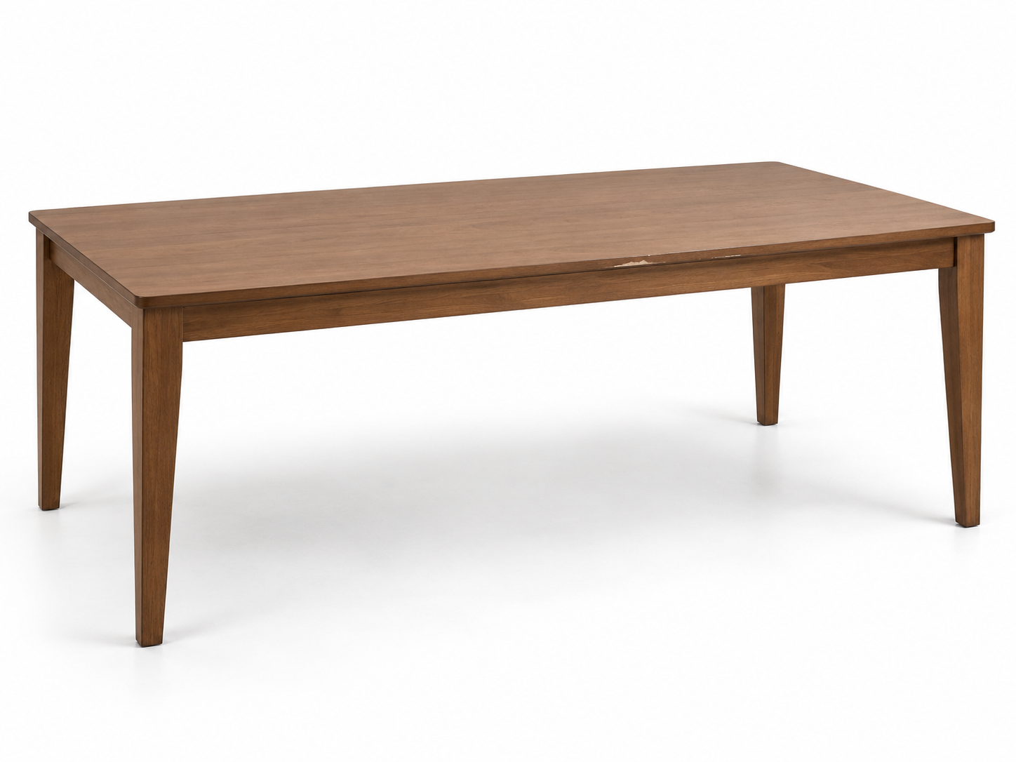 Table de repas en bois brut — avant réparation Ethic Atelier